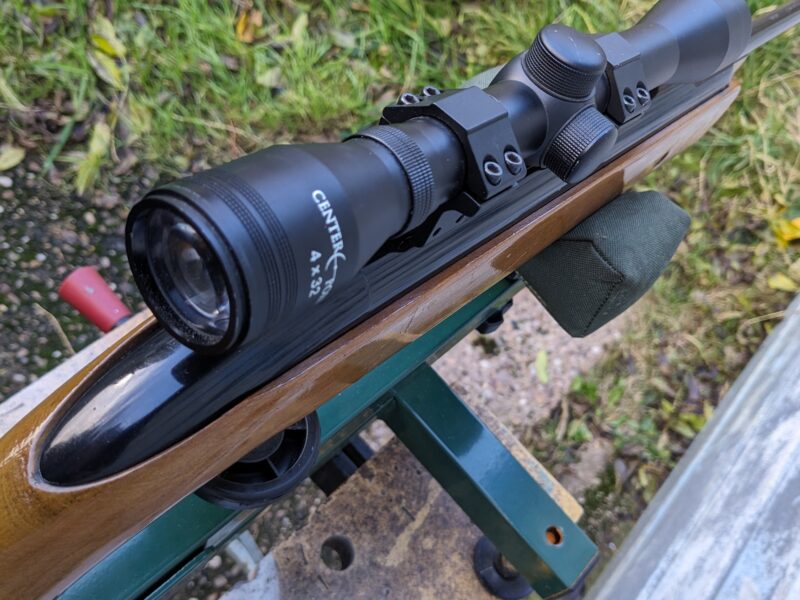 BSA MERCURY 22 AND CENTRE POINT SCOPE 4X32